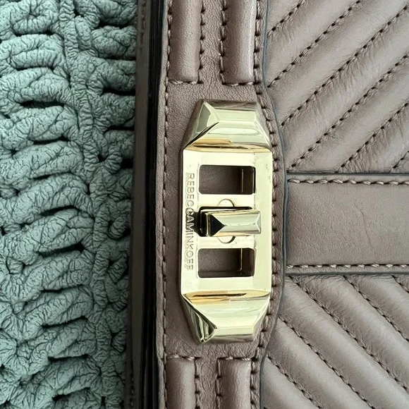 Rebecca Minkoff Brown Quilted Crossbody Bag - Picture 2 of 6